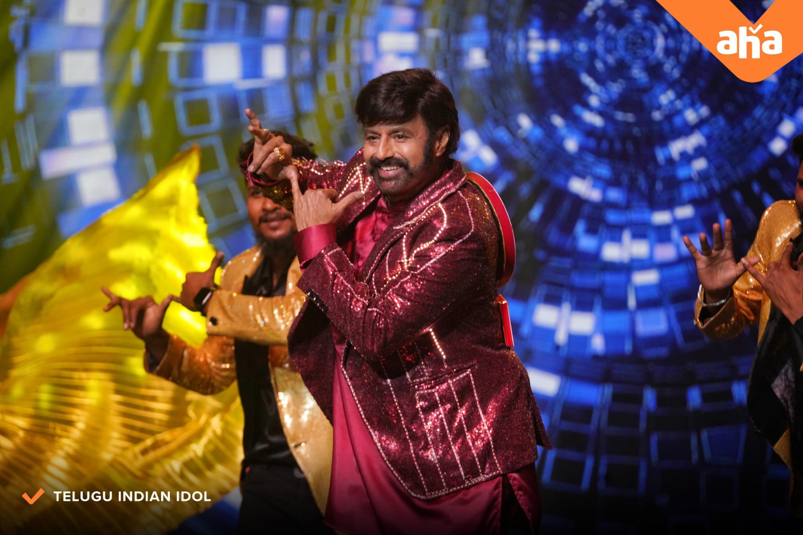 Telugu Indian Idol show ఆహా అనిపిస్తున్న బాలయ్య బంధం