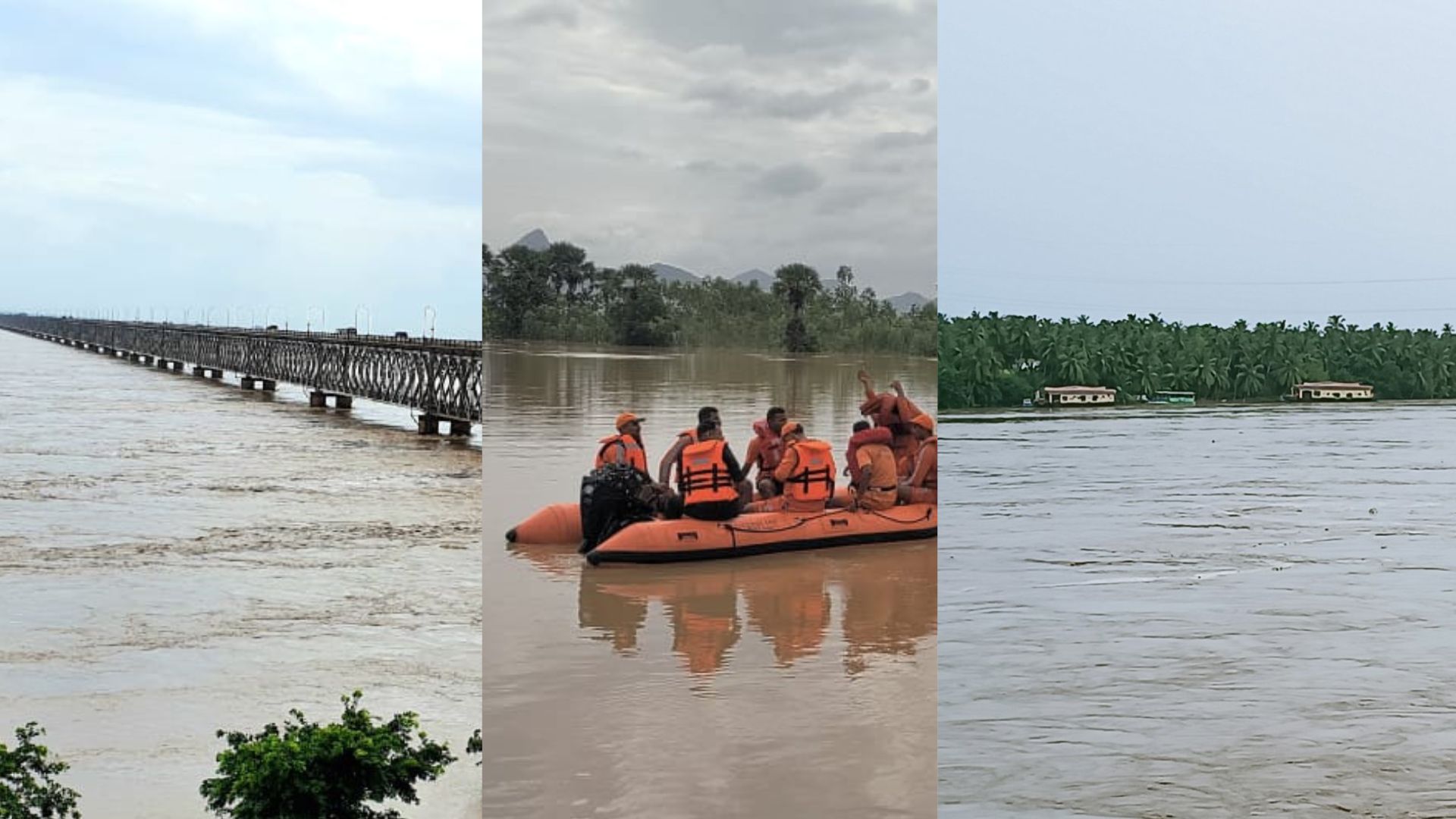 Godavari Floods తగ్గుతున్న గోదావరి వరద ఉద్ధృతి, ఇంకా ముంపులోనే లంక గ్రామాలు
