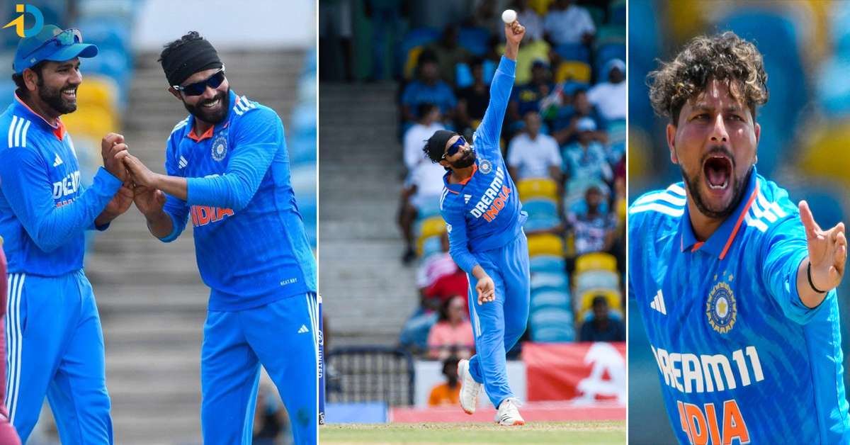 తొలి వన్డేలో వెస్టిండీస్‌ చిత్తు.. సత్తాచాటిన టీమిండియా స్పిన్నర్లు!