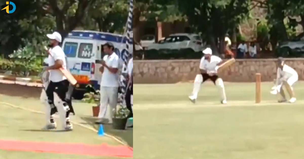 వీడియో: పంత్ ప్రాక్టీస్ షురూ.. వరల్డ్ కప్ కోసం గట్టిగానే ట్రై చేస్తున్నాడు!