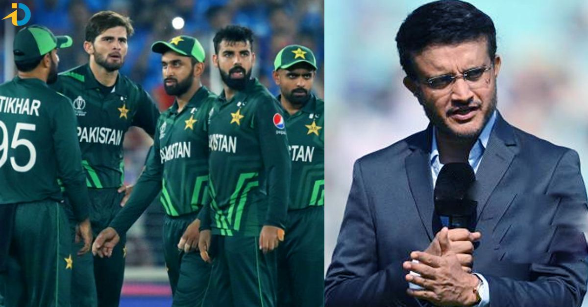 పాకిస్థాన్‌ టీమ్‌పై గంగూలీ సంచలన వ్యాఖ్యలు! వరల్డ్‌ కప్‌లో..