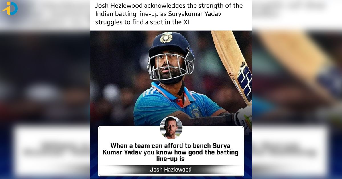 Josh hazlewood comments on team india stregnth