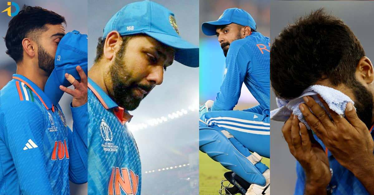 వీడియో: ఫైనల్లో ఓటమి.. కన్నీళ్లు పెట్టుకున్న భారత ఆటగాళ్లు!