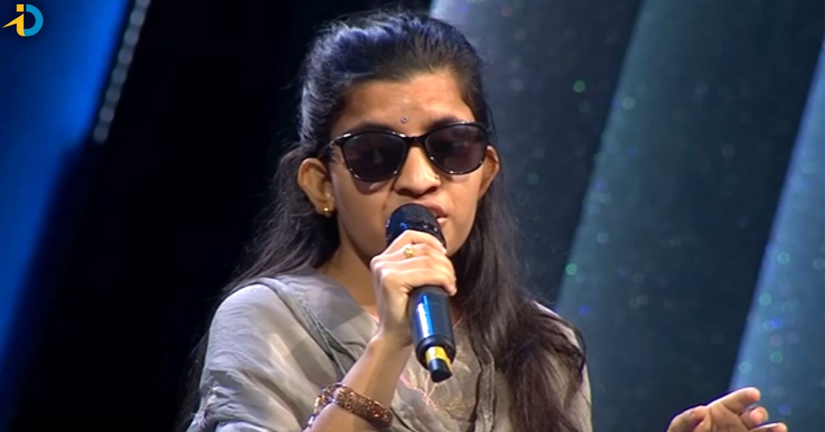 blind singer