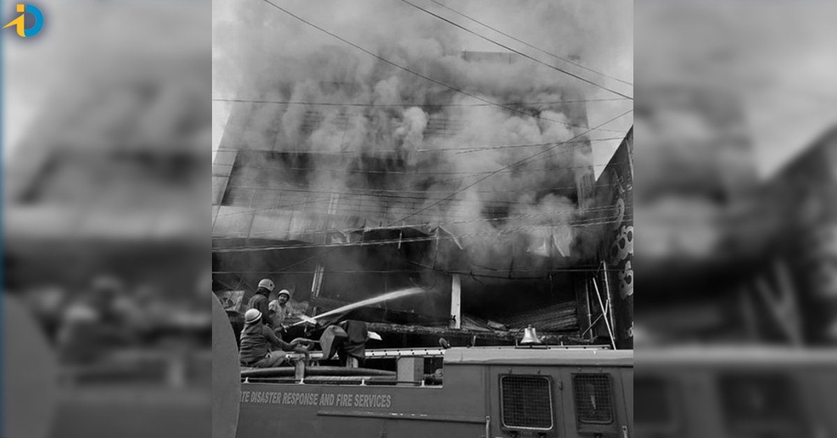 fire accident in kamareddy