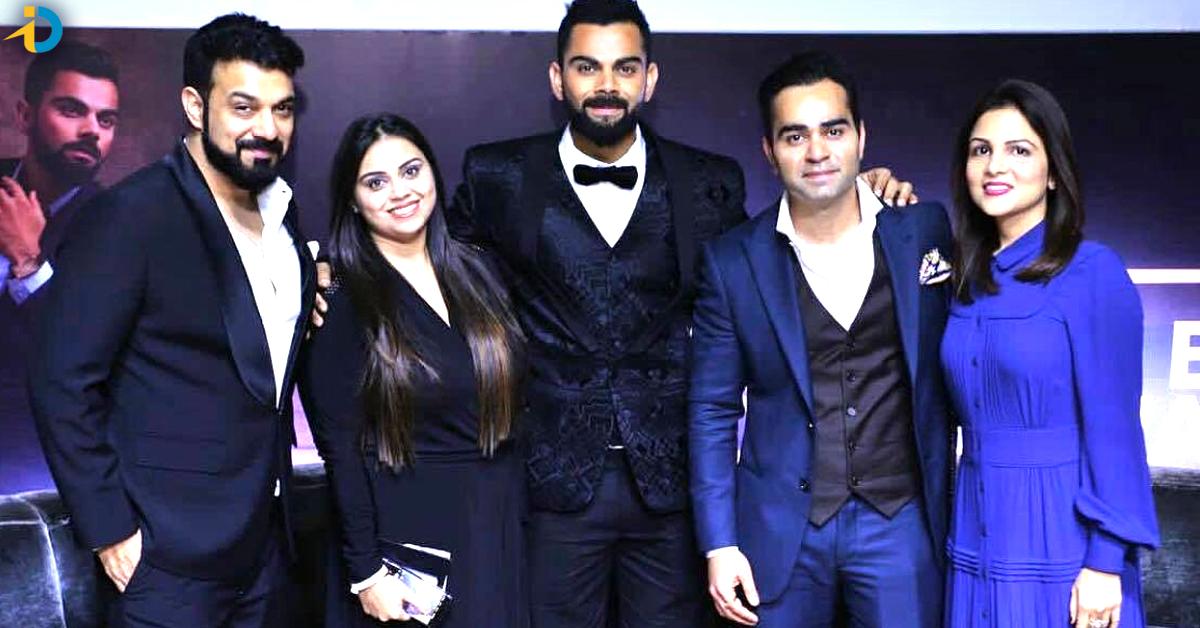 virat kohli funny comments on his sister