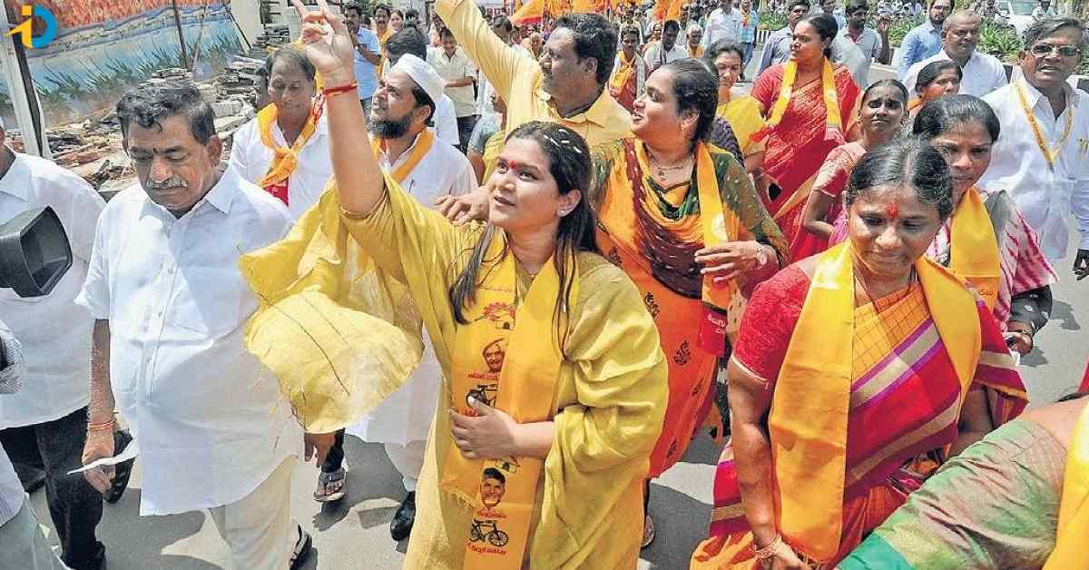 Keshineni Shweta who shocked TDP 