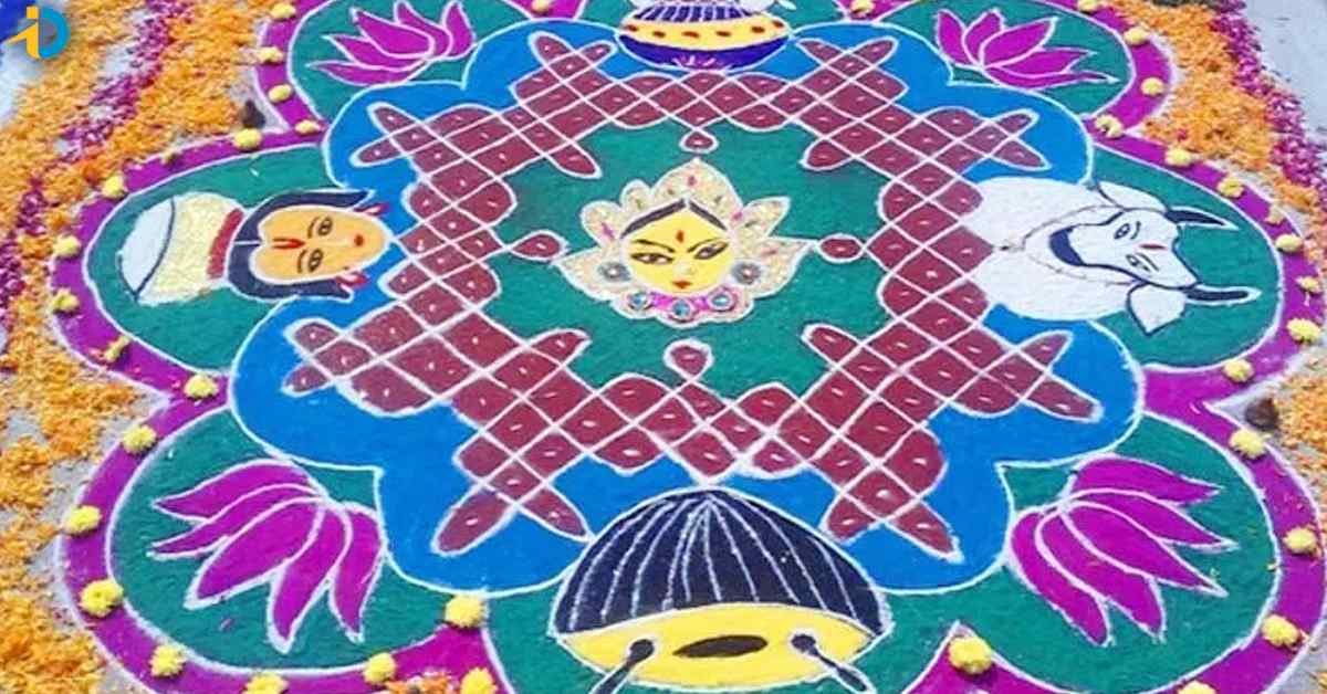 Sankranthi muggulu