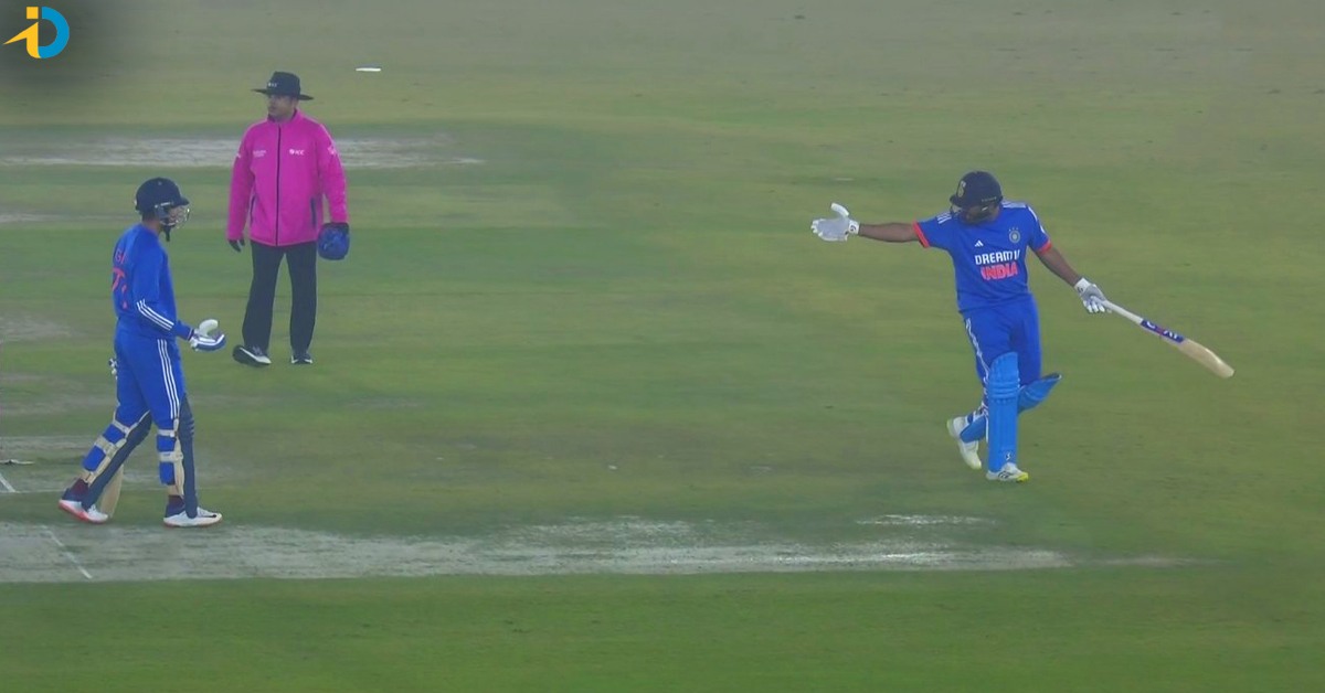 Rohit-Gill: వీడియో: పాపం.. రోహిత్ డక్ ఔట్! తప్పు గిల్ దా? రోహిత్ దా?