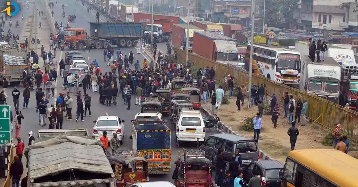 Why are the truck and bus drivers protesting