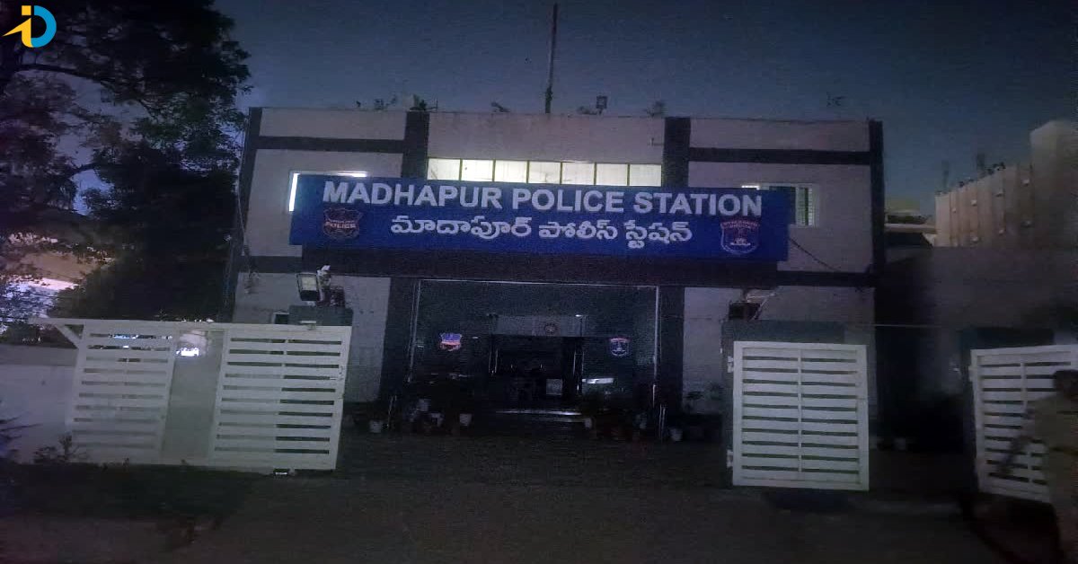 fire accident in madapur police station