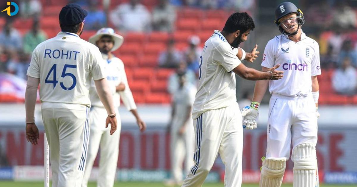 pope compalint on bumrah
