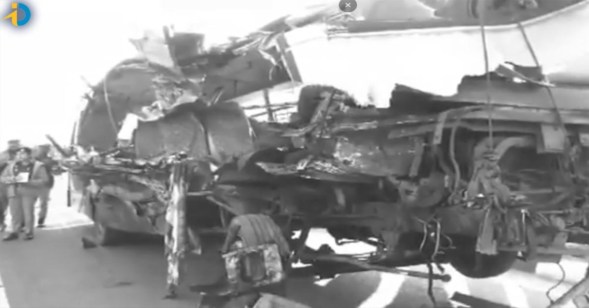 road accident in highway