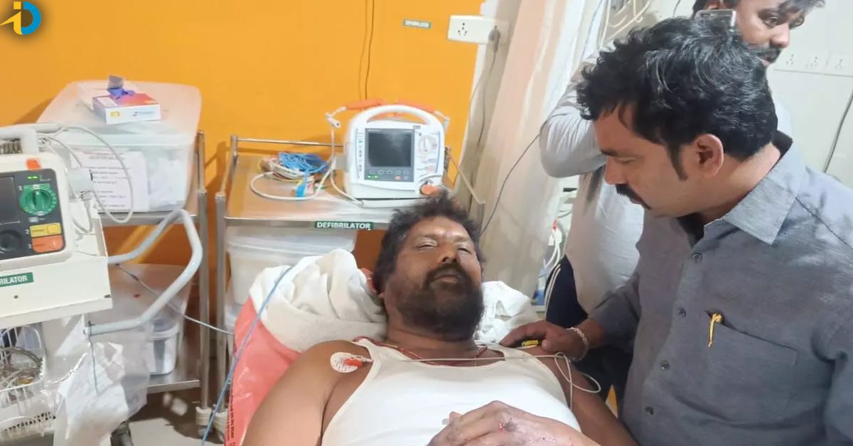 Dharmapuri MLA Adluri Laxman Kumar injured!