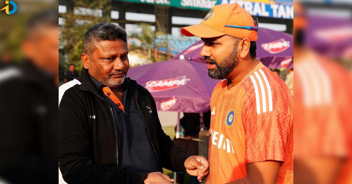 Rohit meets Sarfaraz family