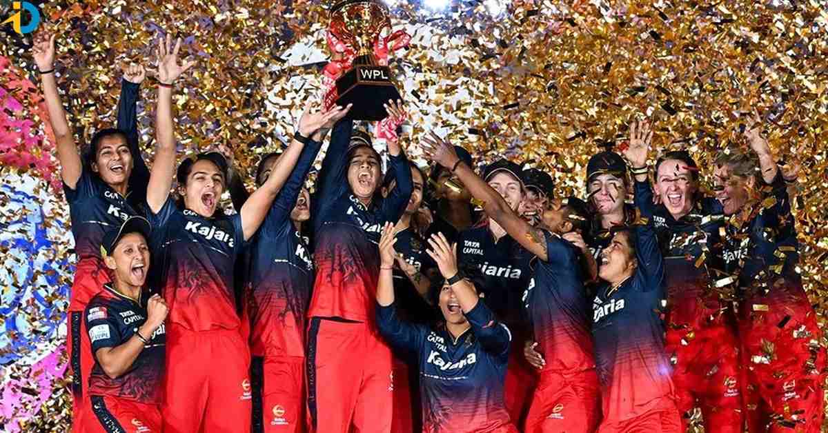 Do you know how much prize money the RCB Women's team won the WPL Cup