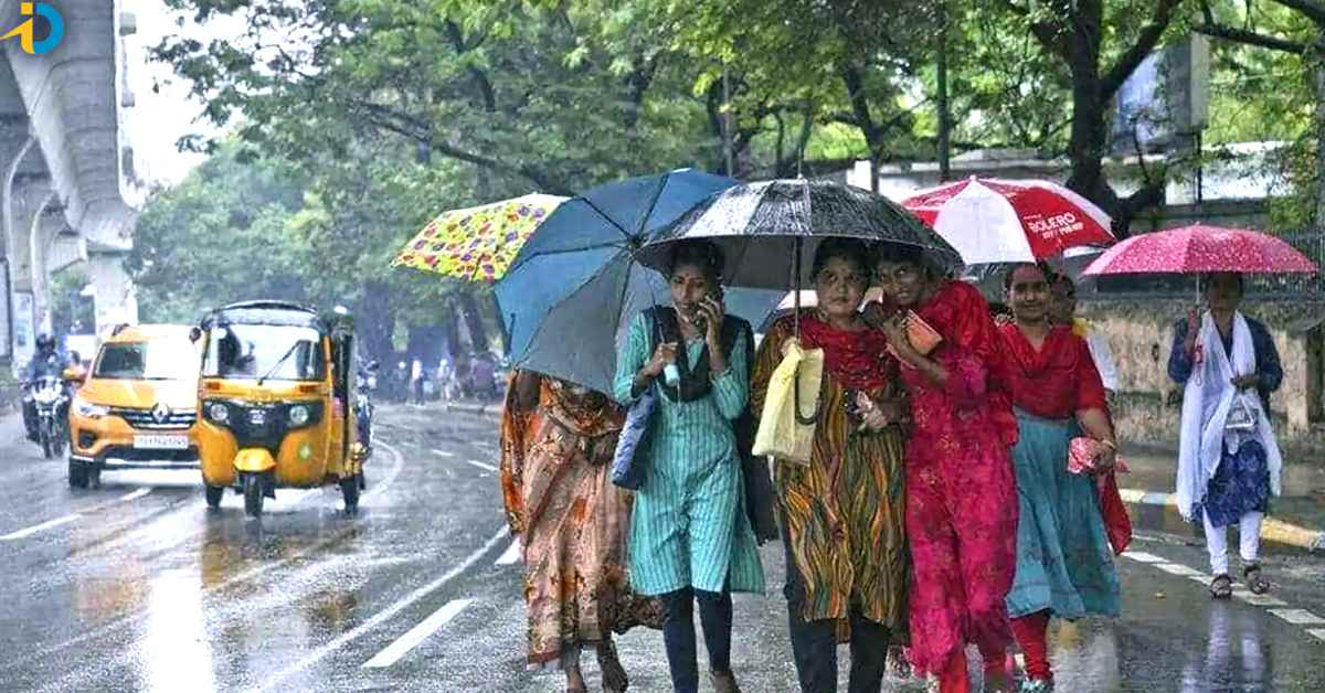 Rains in these districts of Telangana 2