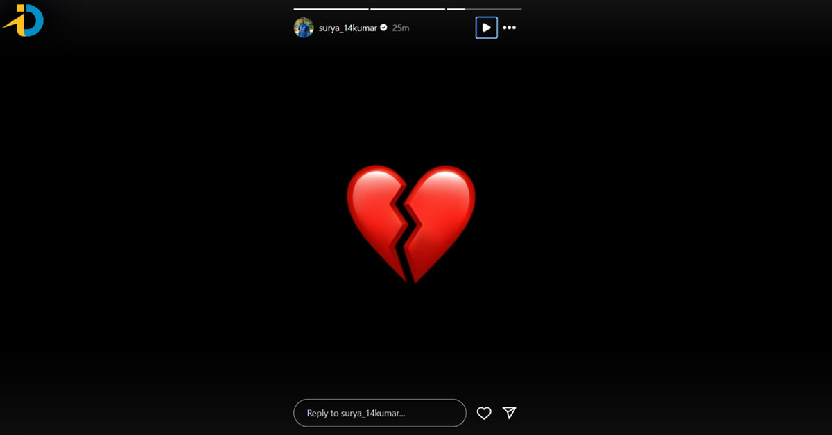 Suryalumar yadav shocking post