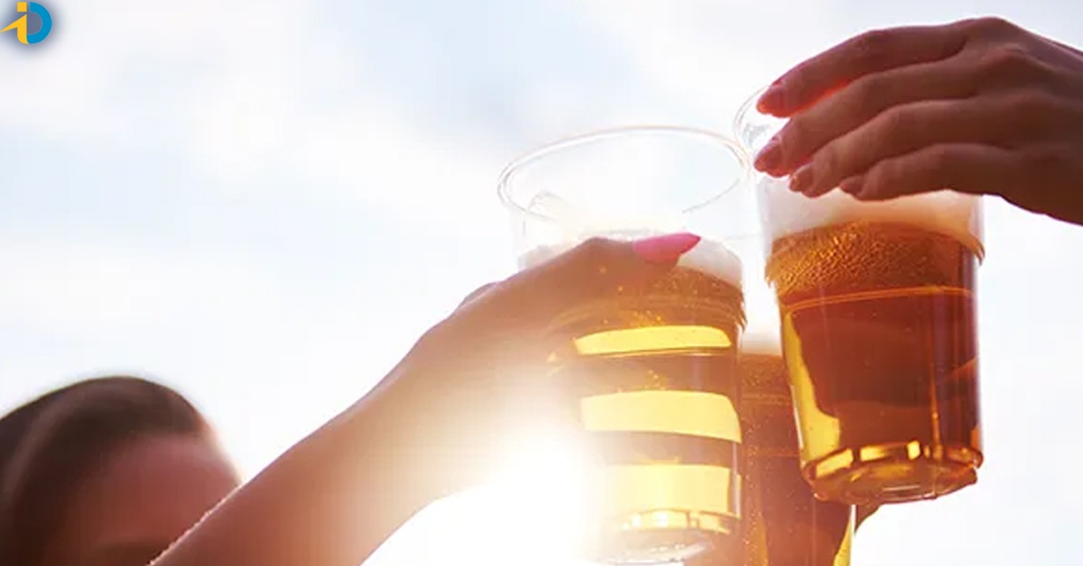 Are you drinking beer to cool off from the sun