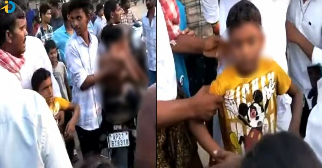 Current shock to 17 children at once