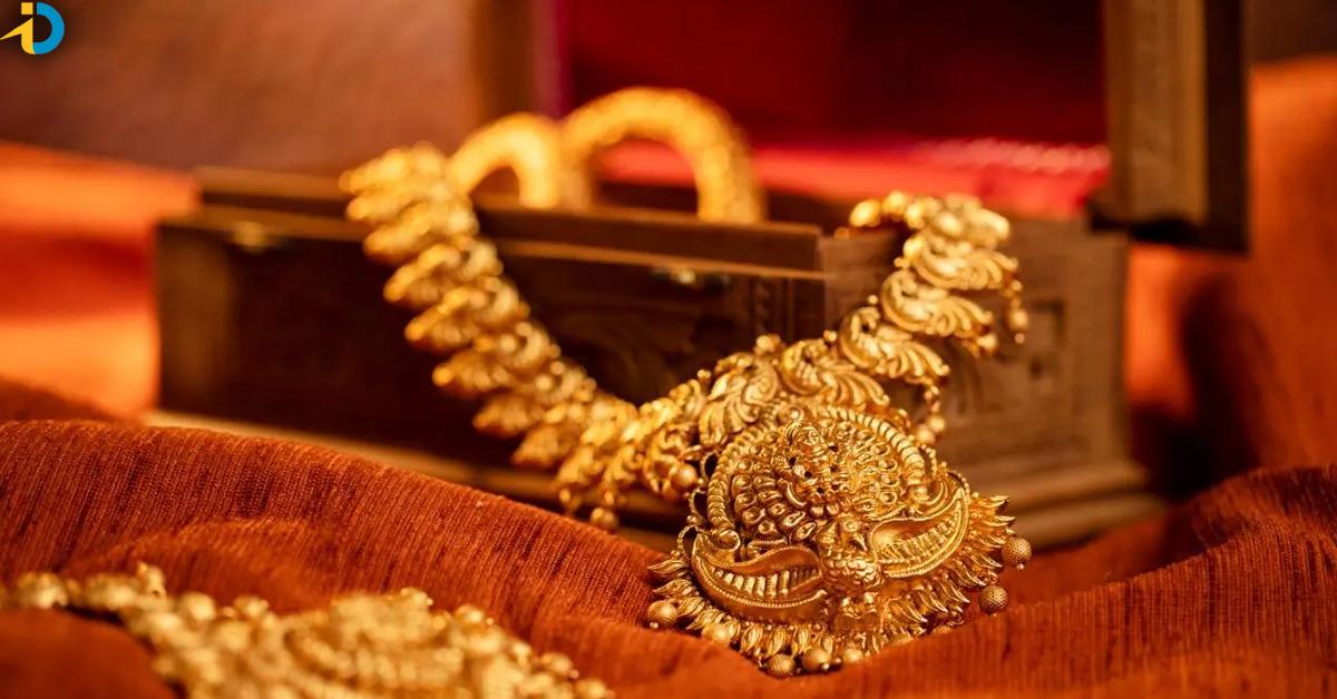 The price of gold has fallen drastically