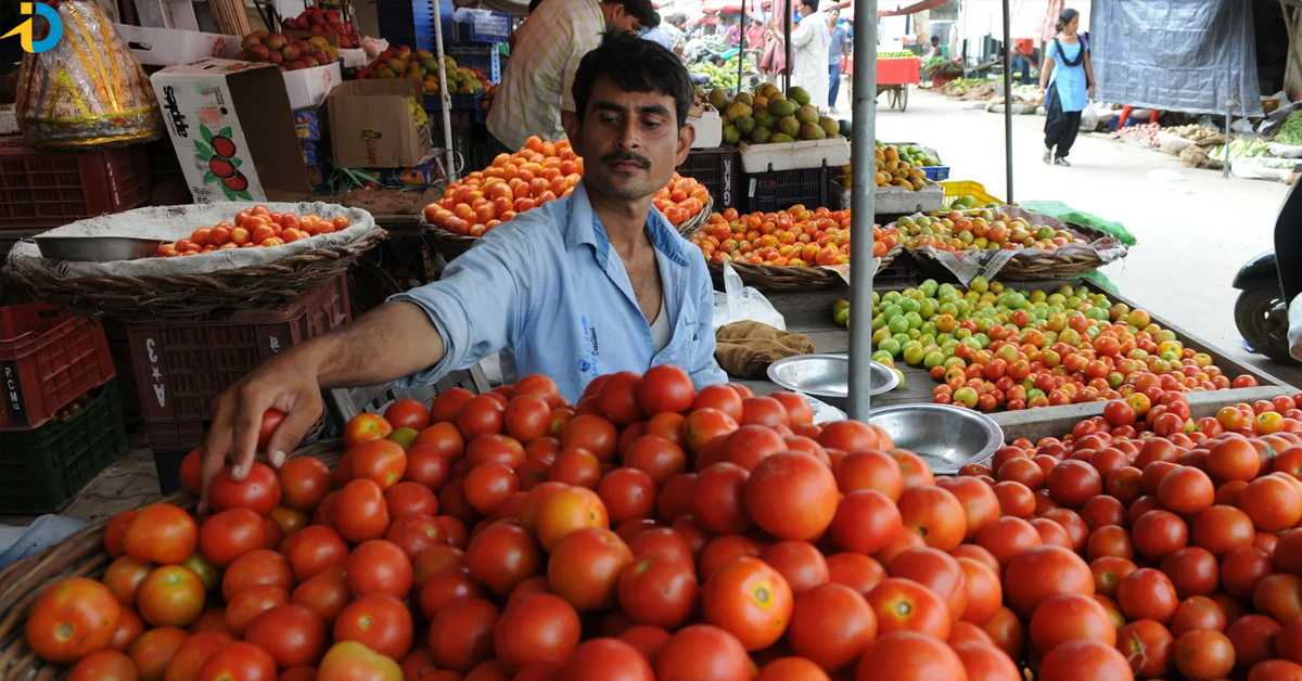 100 is the price of tomato