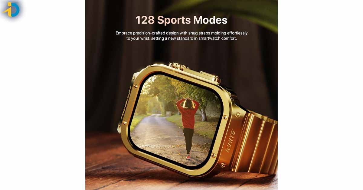 Gold Smart watch