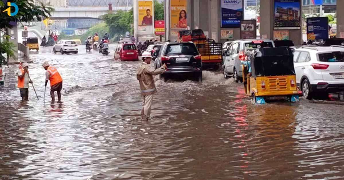 Rains in Hyderabad