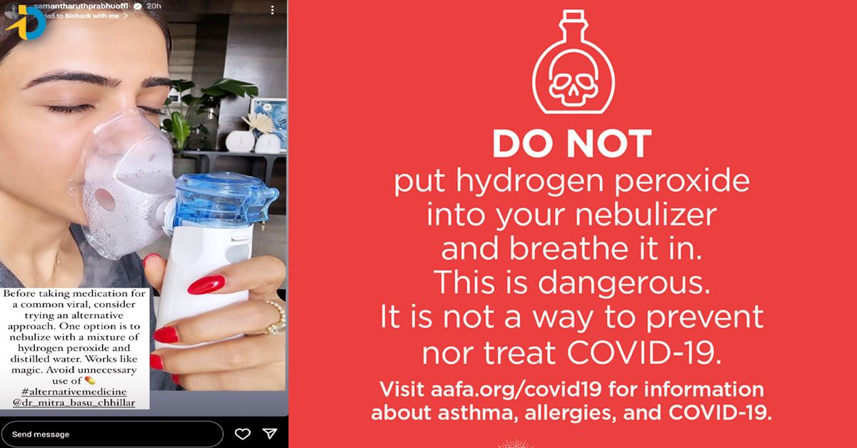 Samantha Health tip