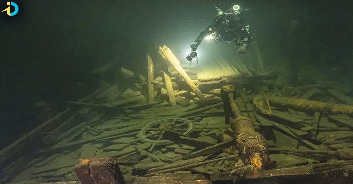 Shipwreck found In baltic sea
