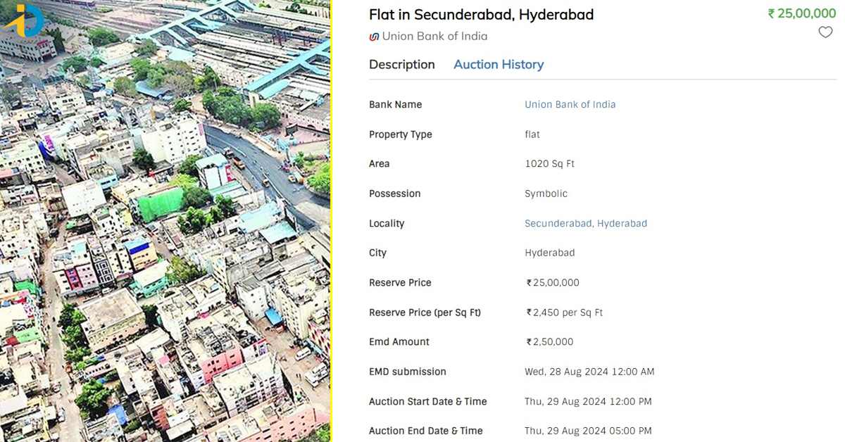 Flat At 25 Lakhs In Secunderabad 1