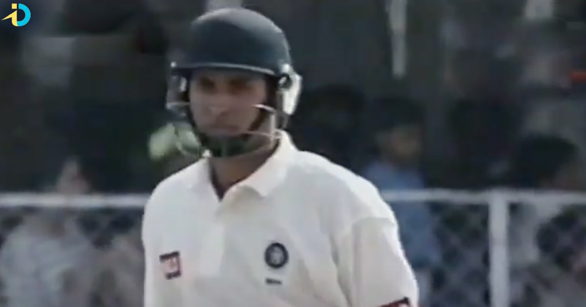 Ganguly as a villain to VVS laxman