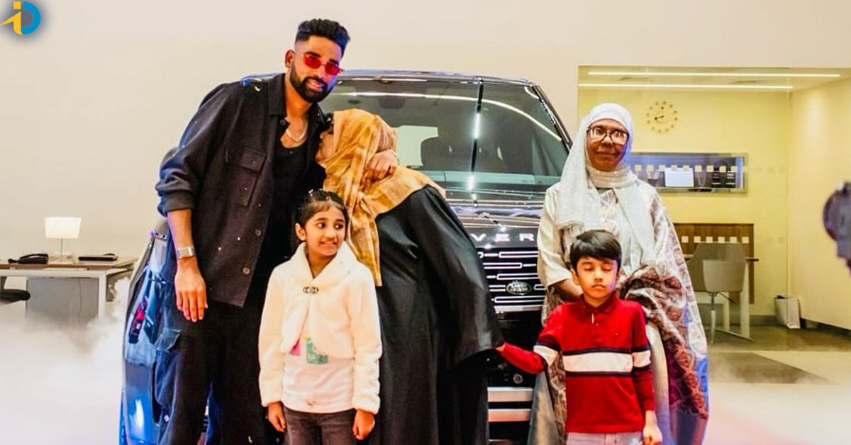 Team India star pacer Mohammad Siraj bought a luxury car!