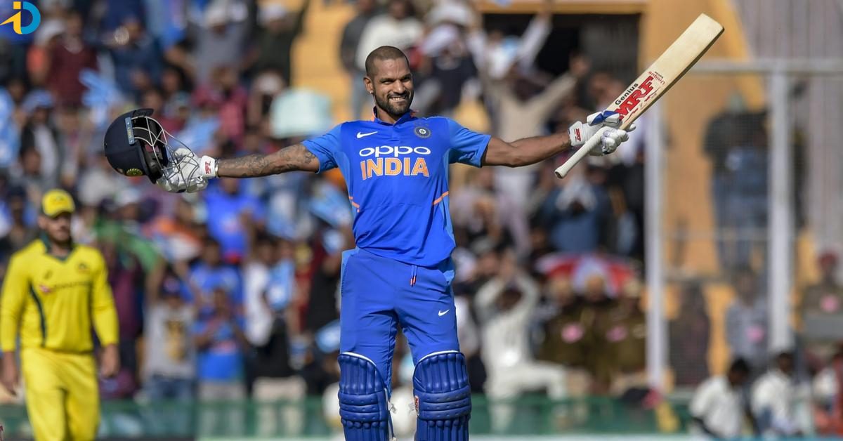 shikar dhawan again playing cricket