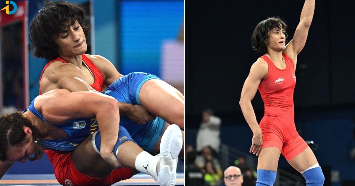 Vinesh Phogat: ఒలింపిక్స్ లో అనర్హత వేటు.. అయినా చరిత్ర సృష్టించిన వినేశ్ ఫొగాట్!