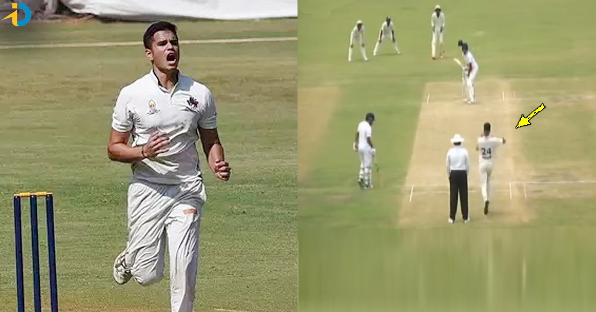 Arjun Tendulkar: సచిన్ కొడుకు సంచలన బౌలింగ్.. పెవిలియన్ కు క్యూ కట్టిన బ్యాటర్లు!