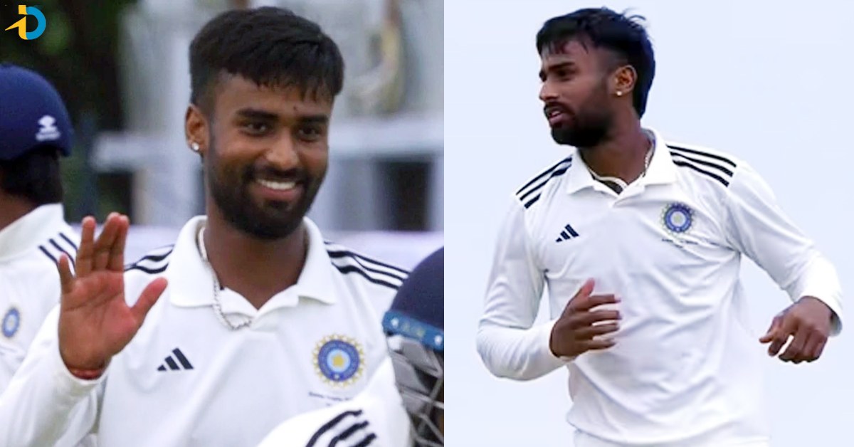 దులీప్‌ ట్రోఫీలో 7 వికెట్లతో సత్తా చాటిన మానవ్ సుతార్! టీమిండియాలోకి ఎంట్రీ?