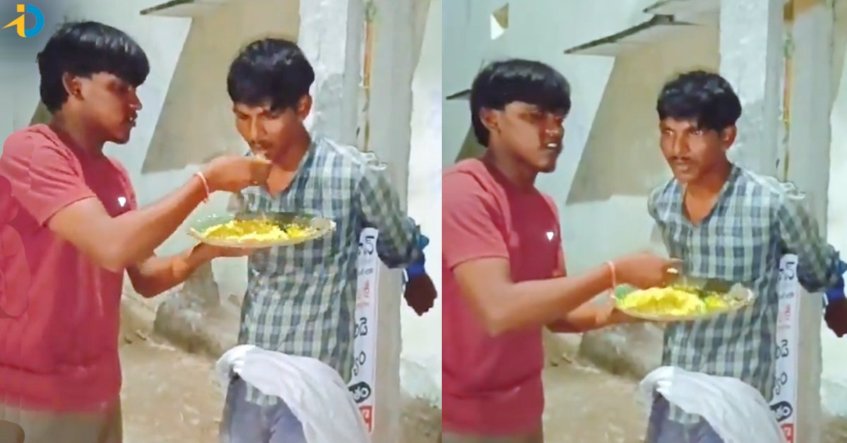 దొంగను కట్టేసి కొట్టారు.. ఆకలి అంటే పులిహూర తినిపించారు! ఎక్కడంటే?