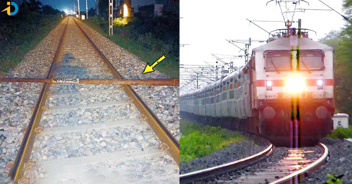 పట్టాలపై పడిన 6 మీటర్ల ఇనుప స్తంభం.. తృటిలో తప్పిన రైలు ప్రమాదం!