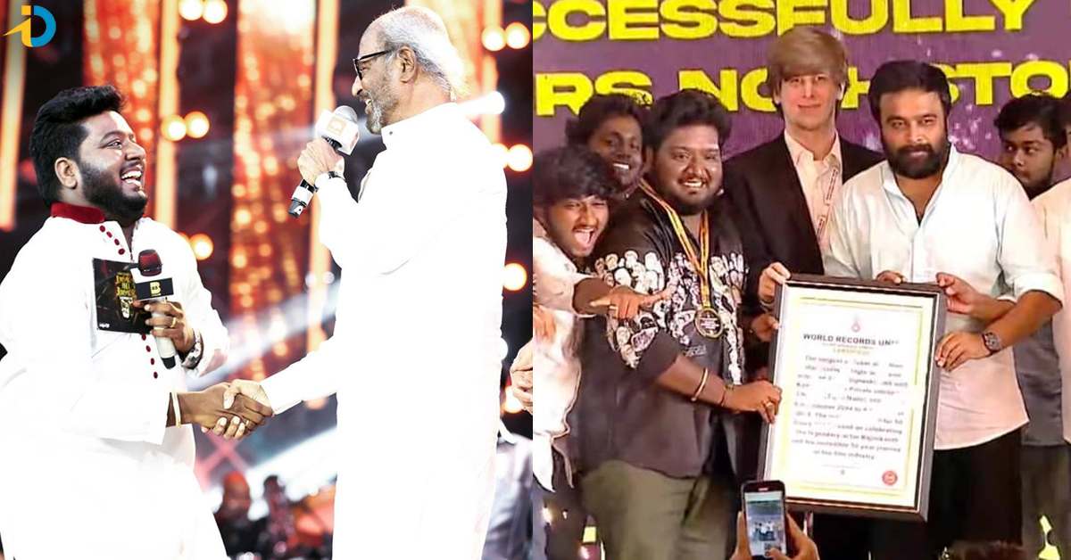 Rajinikanth: రజినీకాంత్ పై పిచ్చి ప్రేమ.. గిన్నిస్ రికార్డు కొట్టిన నటుడు!