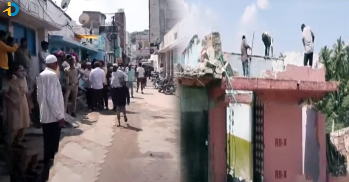 పాతబస్తిలో హై అలెర్ట్..   కూల్చివేతలు షురూ