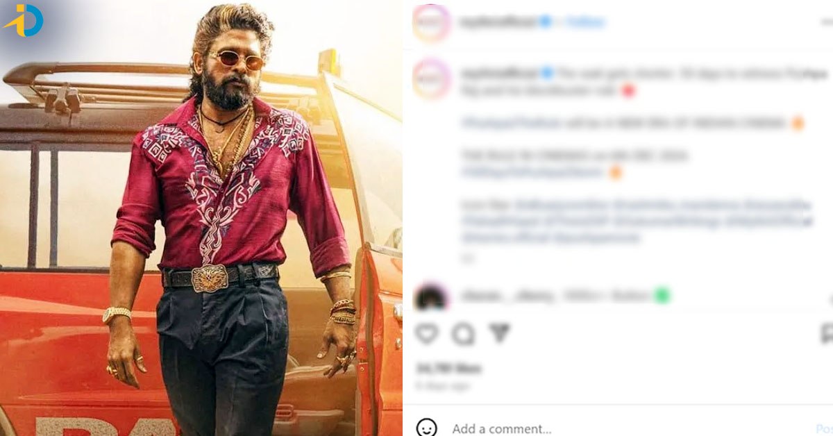 పుష్ప2 రిలీజ్ డేట్ లో మళ్ళీ మార్పులు.. ?