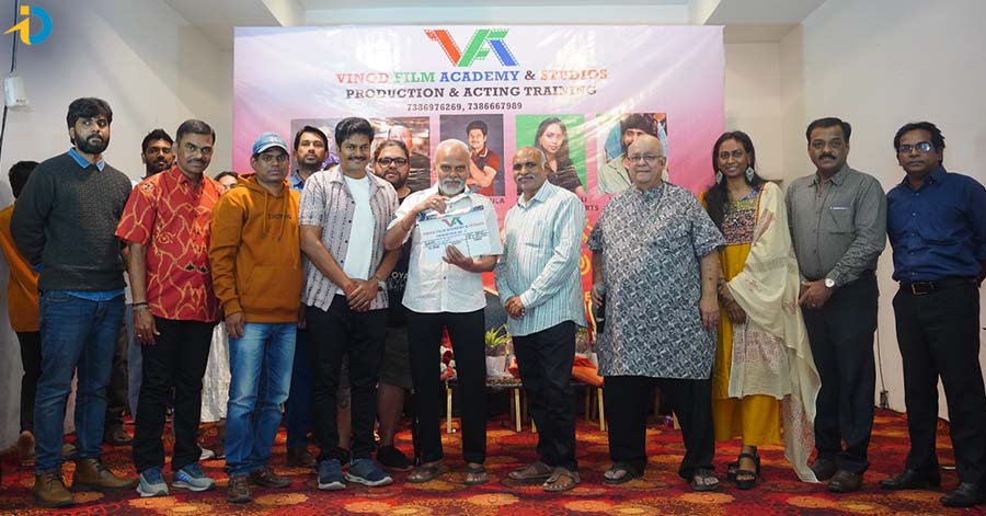 వినోద్ ఫిల్మ్ అకాడమీ అండ్ స్టూడియోస్ వారి ‘ప్రొడక్షన్ నెంబర్ 1’ ప్రారంభం