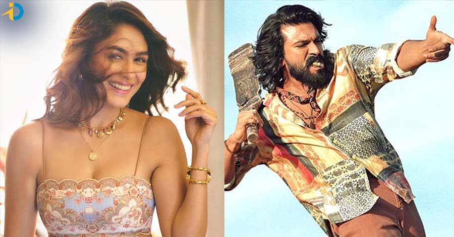 రామ్ చరణ్ తో మృణాల్ ఠాకూర్.. మరో జిగేల్ రాణి !