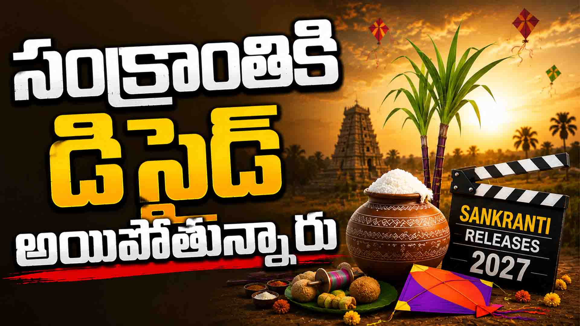 Sankranti 2027 Movies: సంక్రాంతికి డిసైడ్ అయిపోతున్నారు