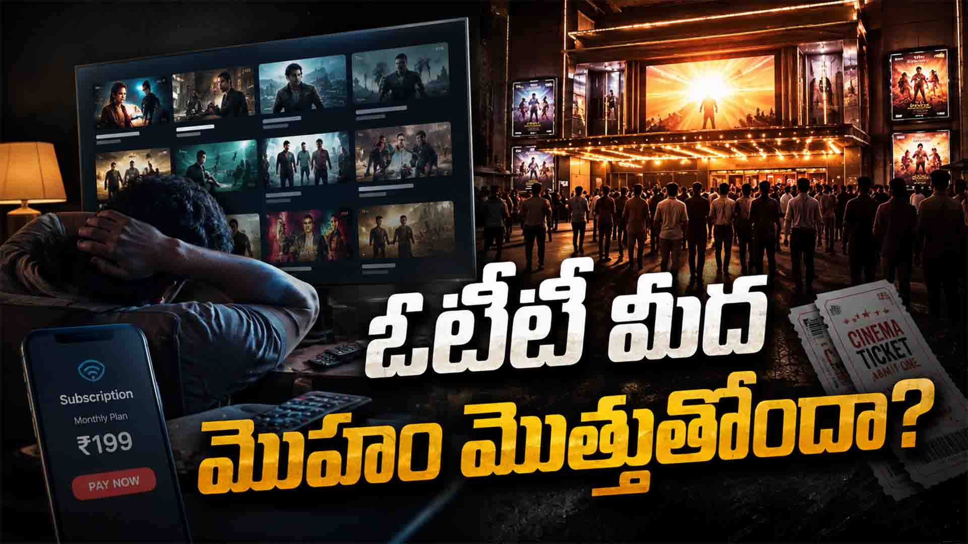 ఓటిటి మీద మొహం మొత్తుతోందా?
